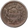 Image 2 : 1848 Braided Hair Large Cent, N-29, R3, PCGS MS62BN CAC.