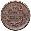 Image 2 : 1856 Braided Hair Large Cent, Slanted 5, N-14, R1, MS62BN.