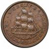 Image 1 : 1841 Hard Times Token, Daniel Webster, Low 62, HT-20, XF40.