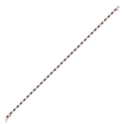 Round Brown Diamond Tennis Bracelet 1-1/5 Cttw 10kt Rose Gold