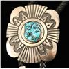 Image 1 : Tommy Singer Sterling & Turquoise Bolo