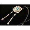 Image 3 : Tommy Singer Sterling & Turquoise Bolo