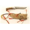 Image 3 : Sioux Beaded Sheath & Knife