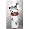 Image 1 : Vintage Arabian Horse Carousel Bronze