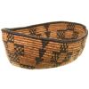 Image 1 : Antique Yavapai Indian Oval Basket Bowl