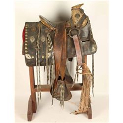 Old Mexican Big Horn Saddle