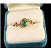 Image 2 : Ladies Emerald and diamond ring set