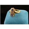 Image 3 : Montana sapphire and diamond ring set
