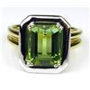 Image 1 : Vibrant High Quality Emerald cut Green