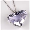 Image 1 : Dynamic 60.00 carat Pink Kunzite Pendant