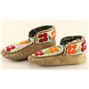 Image 2 : Pair of Plains Indian Beaded Moccasins