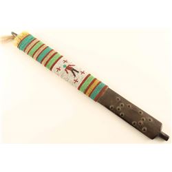 Plains Indian Beaded Pipe Stem