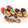 Image 2 : (3) Pairs of Baby Moccasins