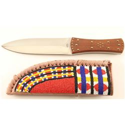 Plains Indian Beaded Sheath