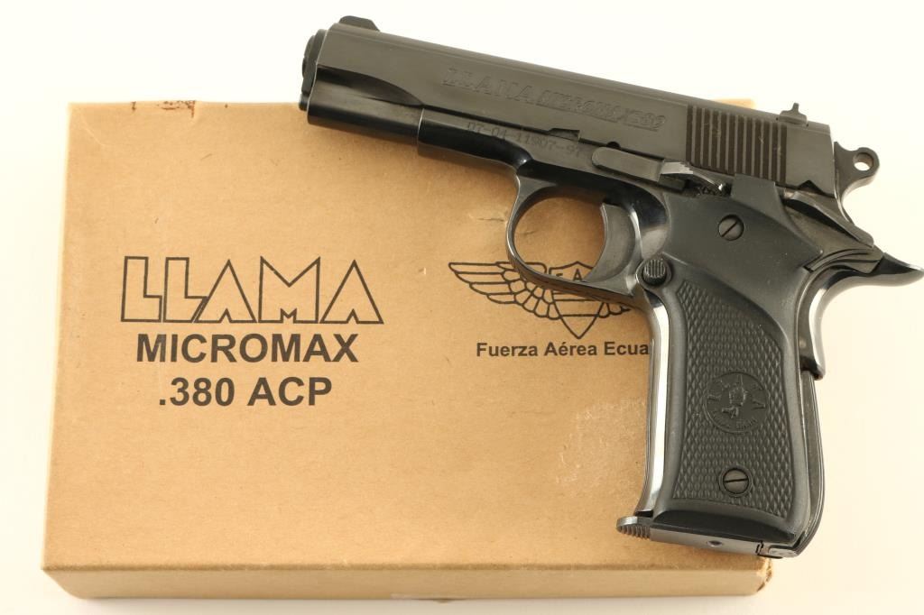 Llama Micromax .380 ACP SN: 07-04-11907-97