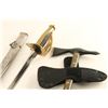 Image 2 : Lot of sword and tomahawk.
