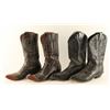 Image 3 : Lot of 4 Pairs of Ladies Cowboy boots