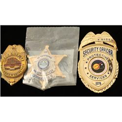 Lot of 3 Badges