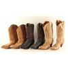 Image 1 : Lot of 3 Pairs of Ladies Cowboy Boots