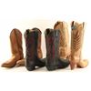Image 2 : Lot of 3 Pairs of Ladies Cowboy Boots