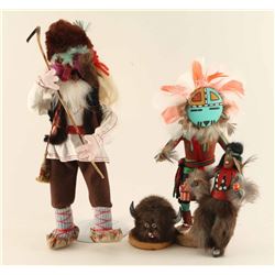 Lot of Navajo Kachinas & Doll