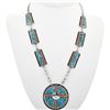 Image 1 : Old Pawn Turquoise Coral Necklace