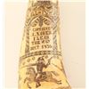 Image 2 : Scrimshawed Powder Horn