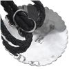 Image 4 : Navajo Hammered Silver Concho Bolo Tie