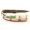 Image 2 : Sioux beaded Knife Sheath & Knife