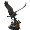 Image 2 : Large Vintage Eagle Bronze Sculpture