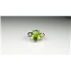 Image 1 : Fabulous Peridot and Diamond Ring
