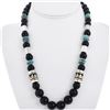 Image 1 : Tommy Rose Singer Onyx Bead Necklace