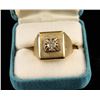Image 2 : Mens Square Diamond Ring