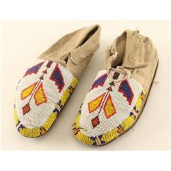 Indian Beaded Moccasins