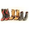 Image 1 : Lot of 3 Kids Cowboy Boots