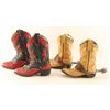 Image 3 : Lot of 3 Kids Cowboy Boots