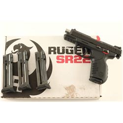 Ruger SR22 .22 LR SN: 367-76077