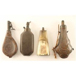 Lot of 4 Power Flasks