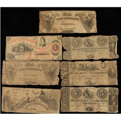 7 Antique Banknotes