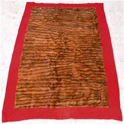 Vintage Mink Carriage Blanket