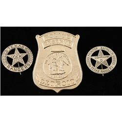 3 Badges Lot