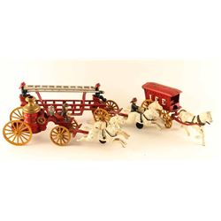 Lot of 3 Cast Iron Toys