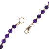 Image 3 : Navajo Amethyst Gold Bead Necklace