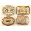 Image 1 : Lot of 4 Belt Buckles