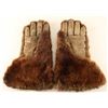 Image 2 : A Pair of Bear Hide Gloves