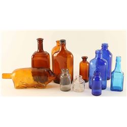 Lot of 9 Collectable Bottles