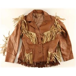 Leather Fringe Jacket