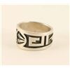 Image 1 : Hopi Band Ring by Raymond Kyasyousie
