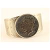 Image 1 : Navajo Cuff with Silver 1922 Peace Dollar