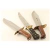 Image 3 : Lot of 3 Bowie Knives
